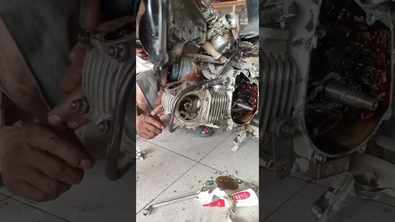 Tutorial  dan cara memasang bagian head suprax 125