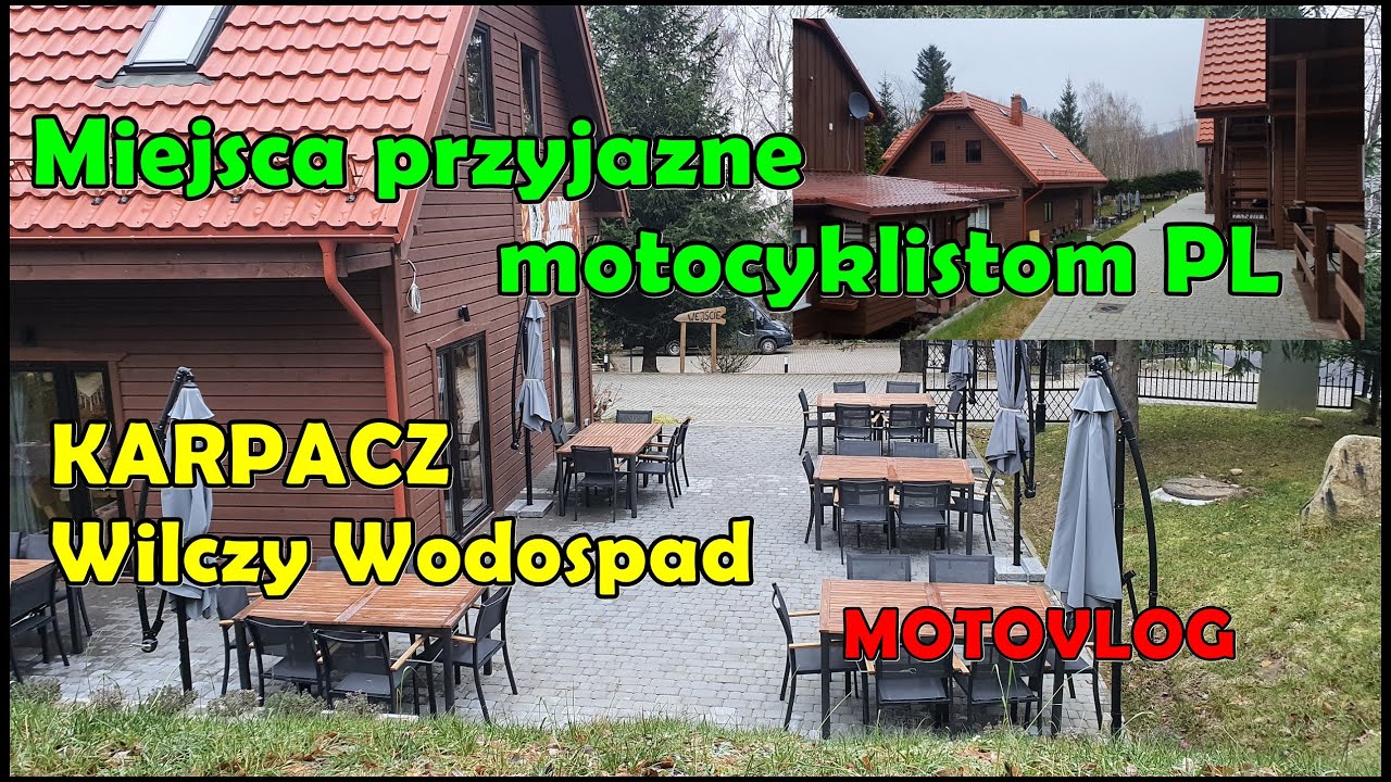 Miejsca przyjazne motocyklistom PL | KARPACZ Wilczy Wodospad | MotoVlog