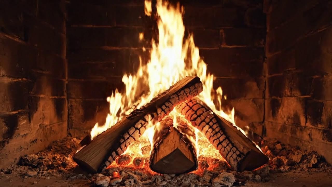 🔥 Fireplace Live 24/7 🔴 | Warm Fire Crackling Sounds | Relax & Sleep