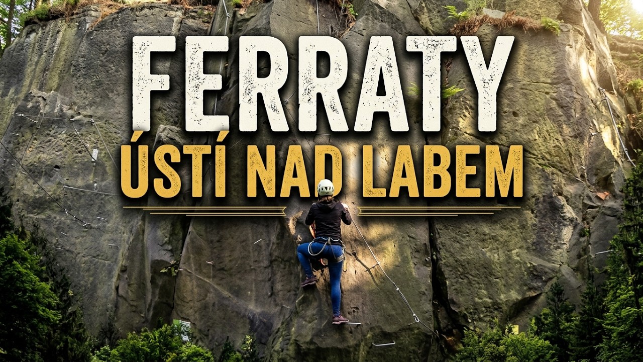 Via Ferrata Vinařská a Via Ferrata Poustevna - Ustí nad Labem - Galbytour 2018
