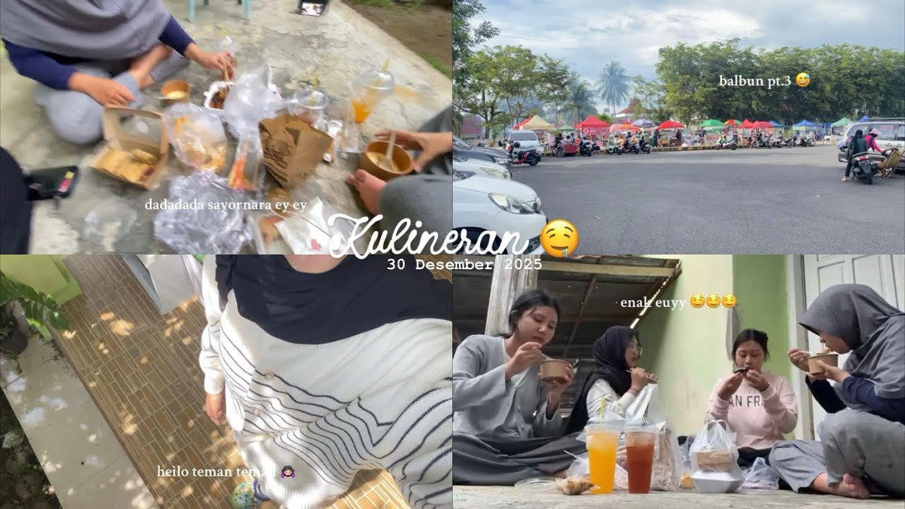 Berburu jajanan balbun 🤤 30.12.25