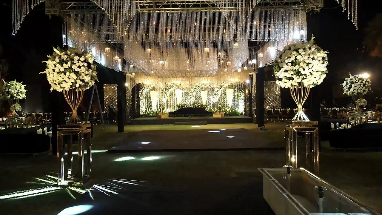 Open Air Walima Night Event & Décor Organized By Nadeem Caterers at Celebrazione Farmhouse