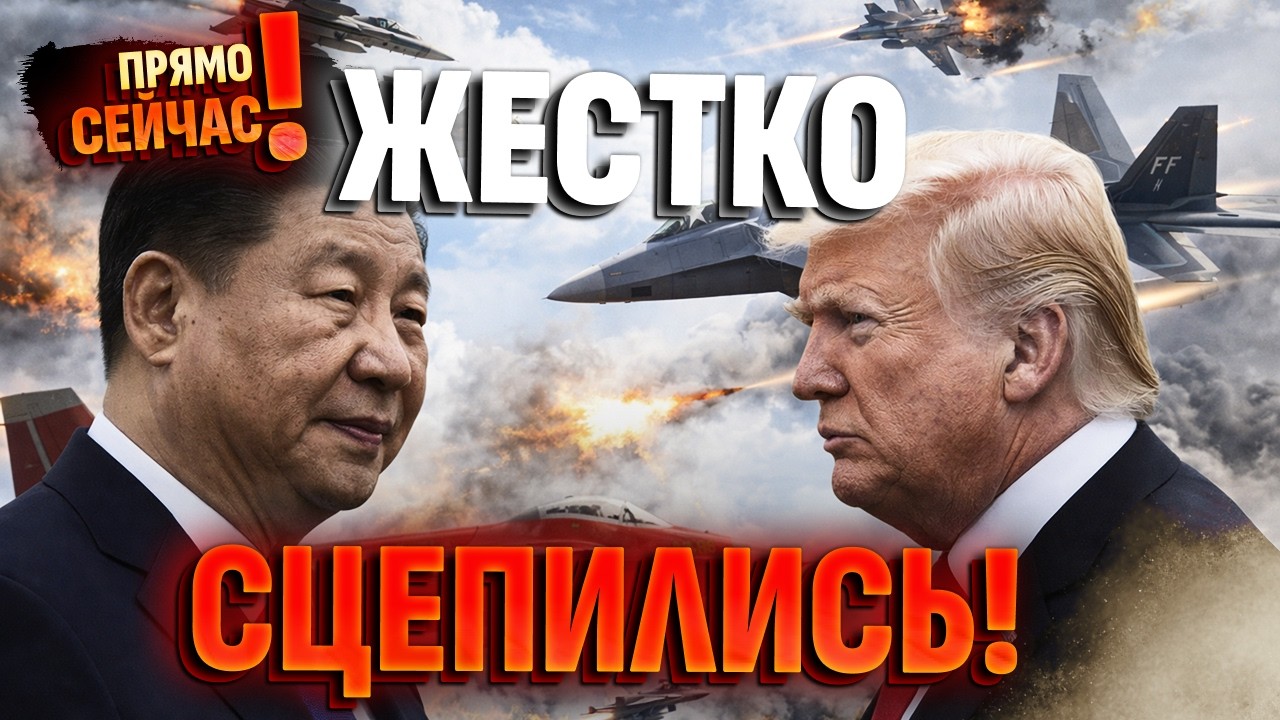 ✈️БОЙ В ВОЗДУХЕ! Китай НЕ ожидал: США наносят удар - захватить небо за 24 часа! Это ГИБЕЛЬ для ПВО!