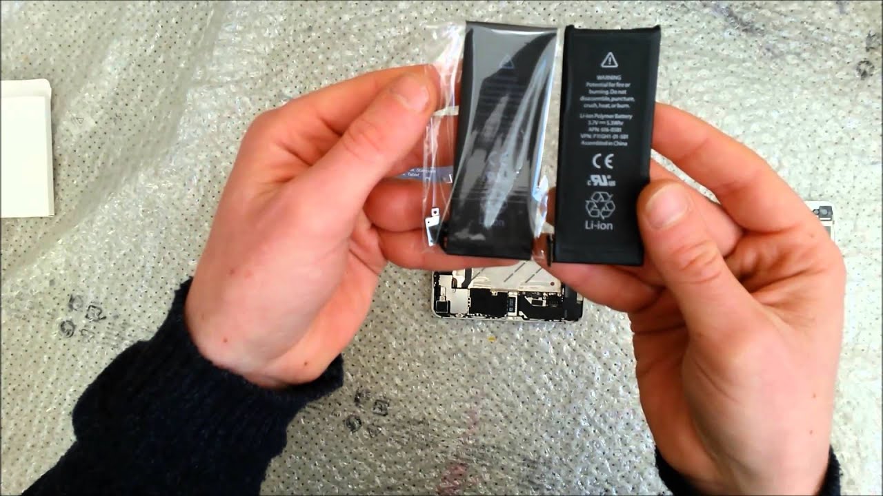 Iphone 4s Sostituzione Batteria - Battery Replacement