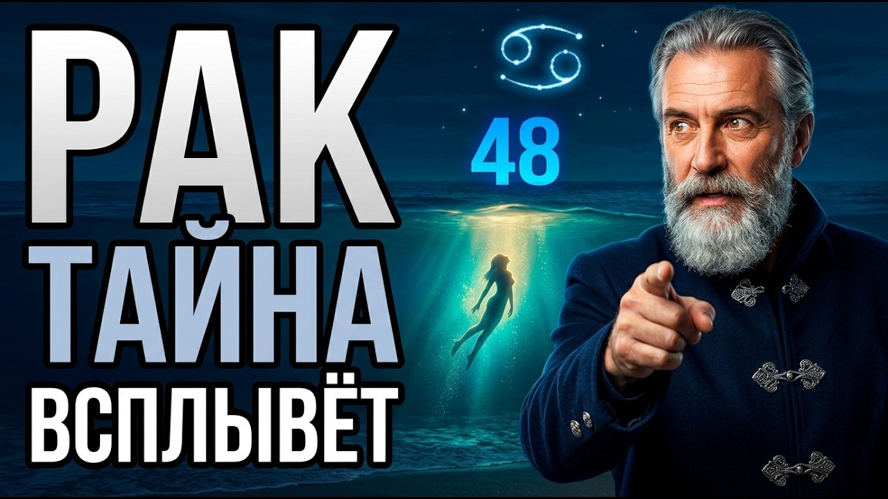 РАК! В ближайшие 48 часов &mdash; ВСТРЕЧА. С человеком из ПРОШЛОГО. Из-за КУЛИС