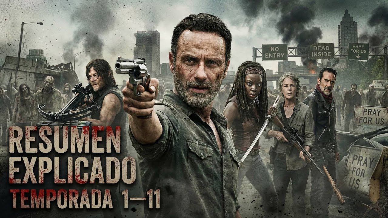 The Walking Dead: La serie completa en 1 video | Resumen y final explicado