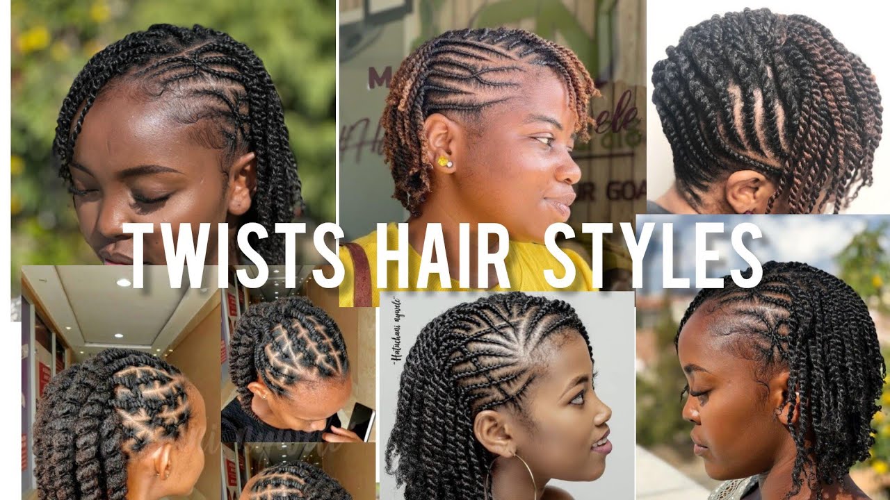 Beautiful Natural Hair Twists & Flat Twist Styles | Easy & Protective Hairstyles