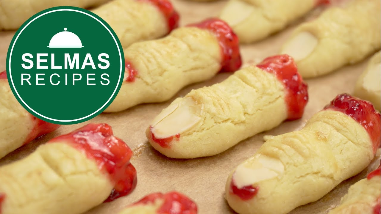 Halloween Rezept | Halloween Gebäck Rezept | Gruselfinger 🎃🍪