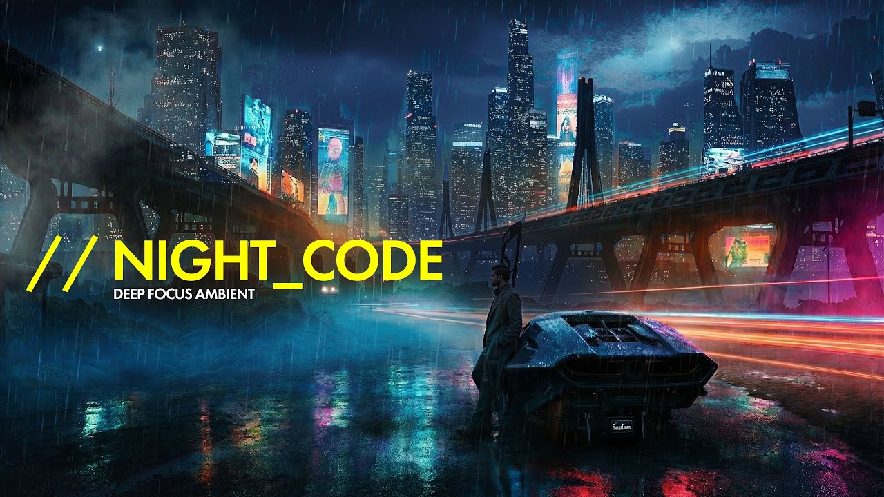 Blade Runner Lo-Fi Music for Coding, Gaming & Focus 🌧️ Neo-Noir Ambient // NightCode