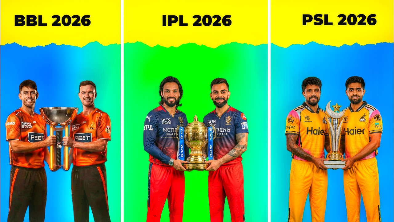 IPL 2026 vs PSL 2026 vs BBL 2026 Full Comparison | Peak Cricket
