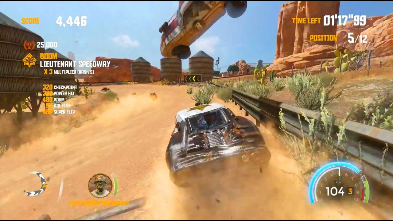 FlatOut 4: Total Insanity [PS4] First mins