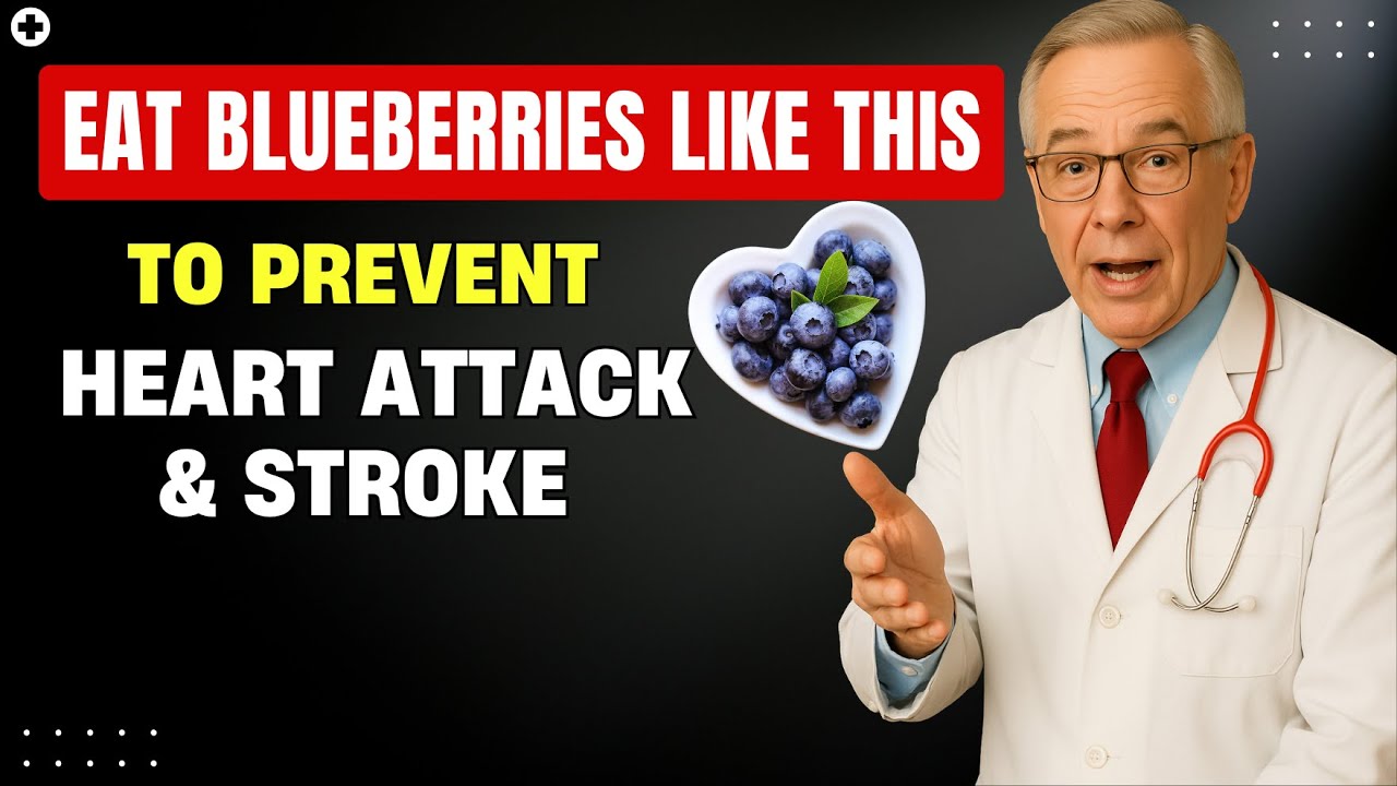 Seniors: Eat Blueberries Like THIS to Prevent Stroke & Heart Attack &ndash; Doctor Explains