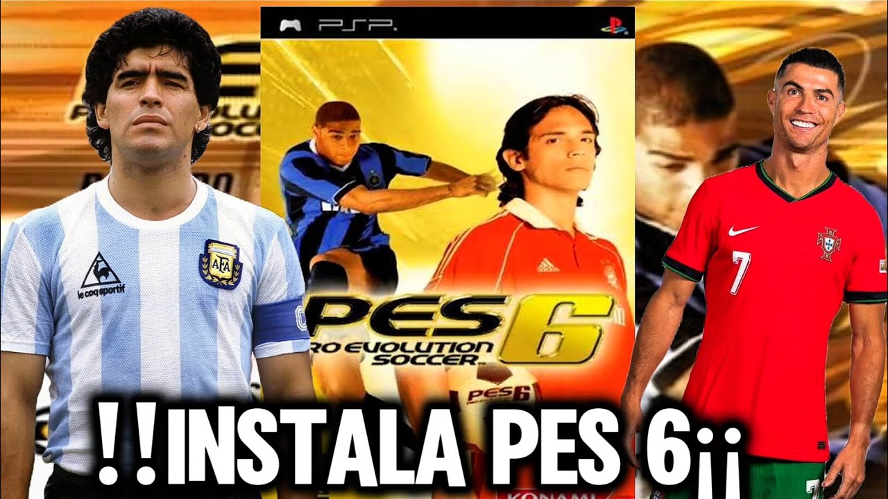 ✅️COMO INSTALAR PES 6 en PSP ANDROID-FACIL Y RAPIDO en 2025🎮