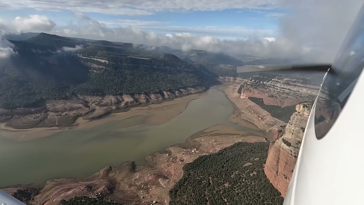 sequía (PANTANO DE SAU 17-02-2024)