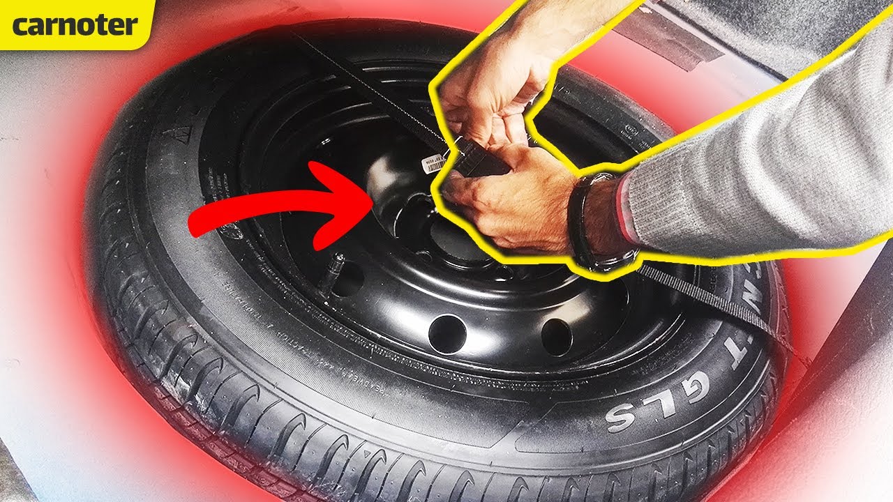 چگونه لاستیک پنچر خودرو را با لاستیک زاپاس تعویض کنیم؟