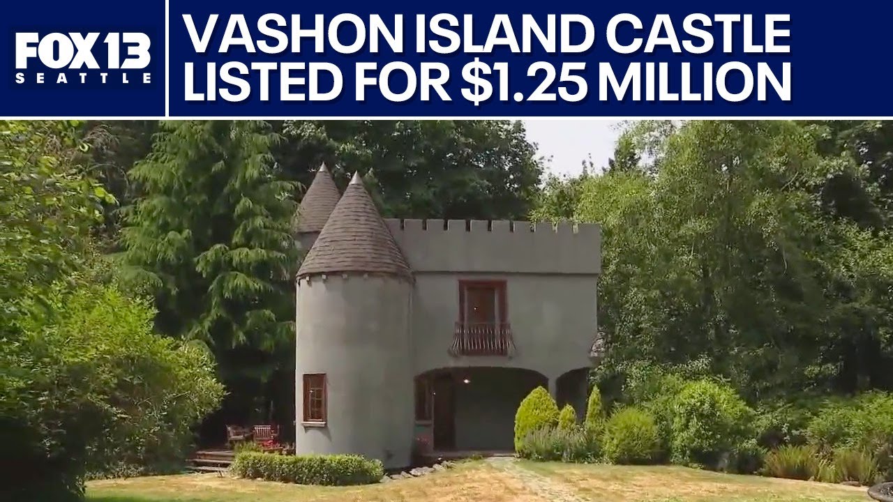 Live like Royalty in this quirky Vashon Island castle | FOX 13 Seattle