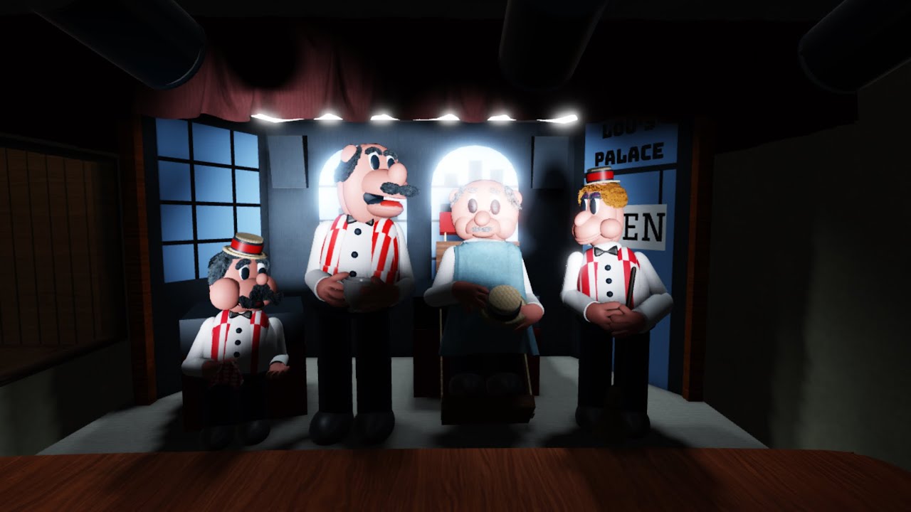 ROBLOX Four Little Shavers - Bye Bye Blackbird - Charlie Cheese’s Pizza Playhouse Perth, WA