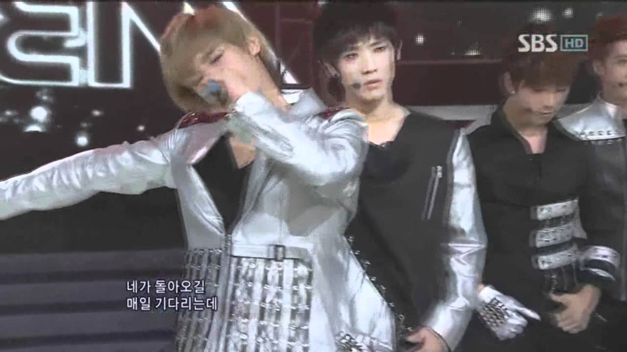MBLAQ - Stay (엠블랙 - 스테이) @SBS Inkigayo 인기가요 20110206