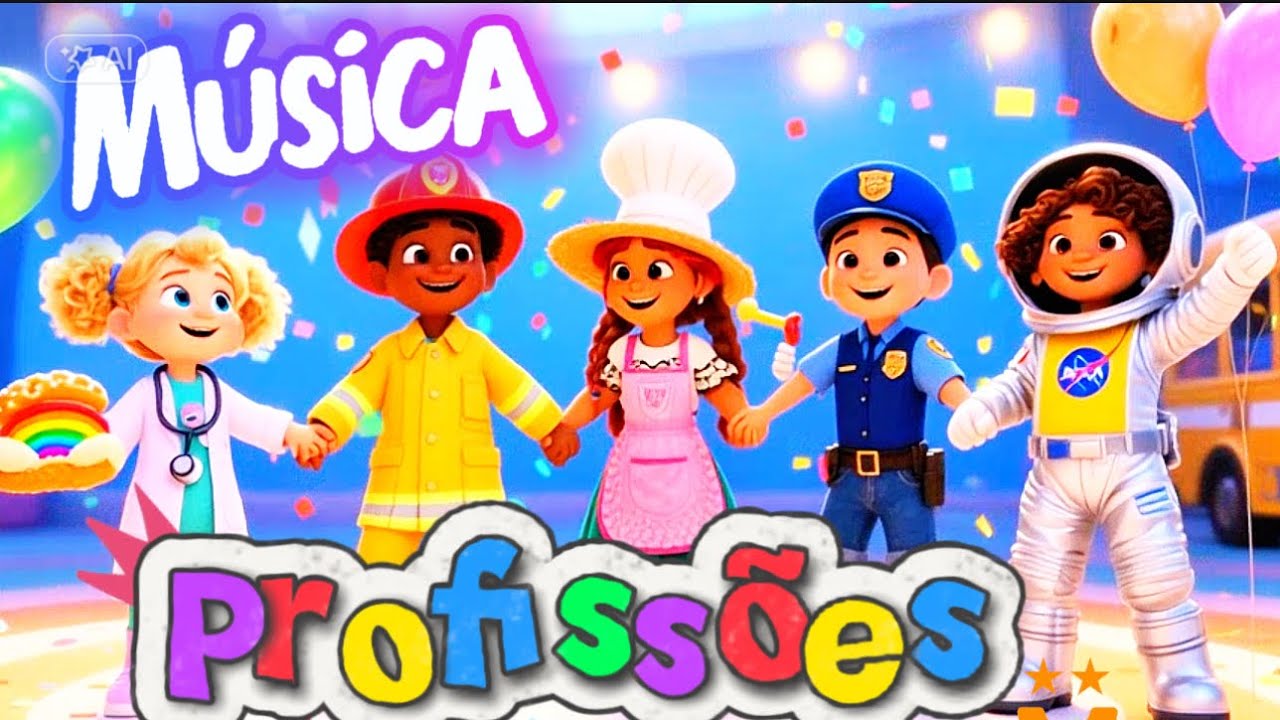 	O VALOR DE CADA PROFISSÃO | Música Infantil sobre Profissões”