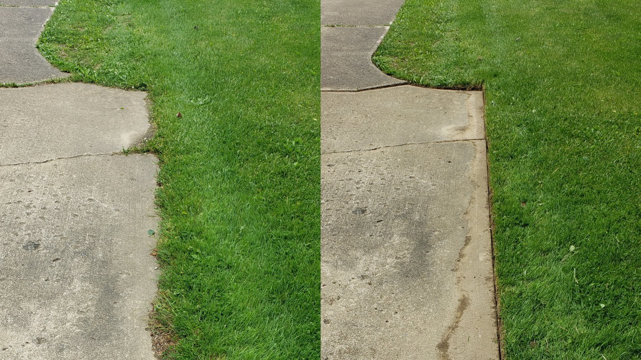 How to Edge a Sidewalk or Driveway with Hand Tools