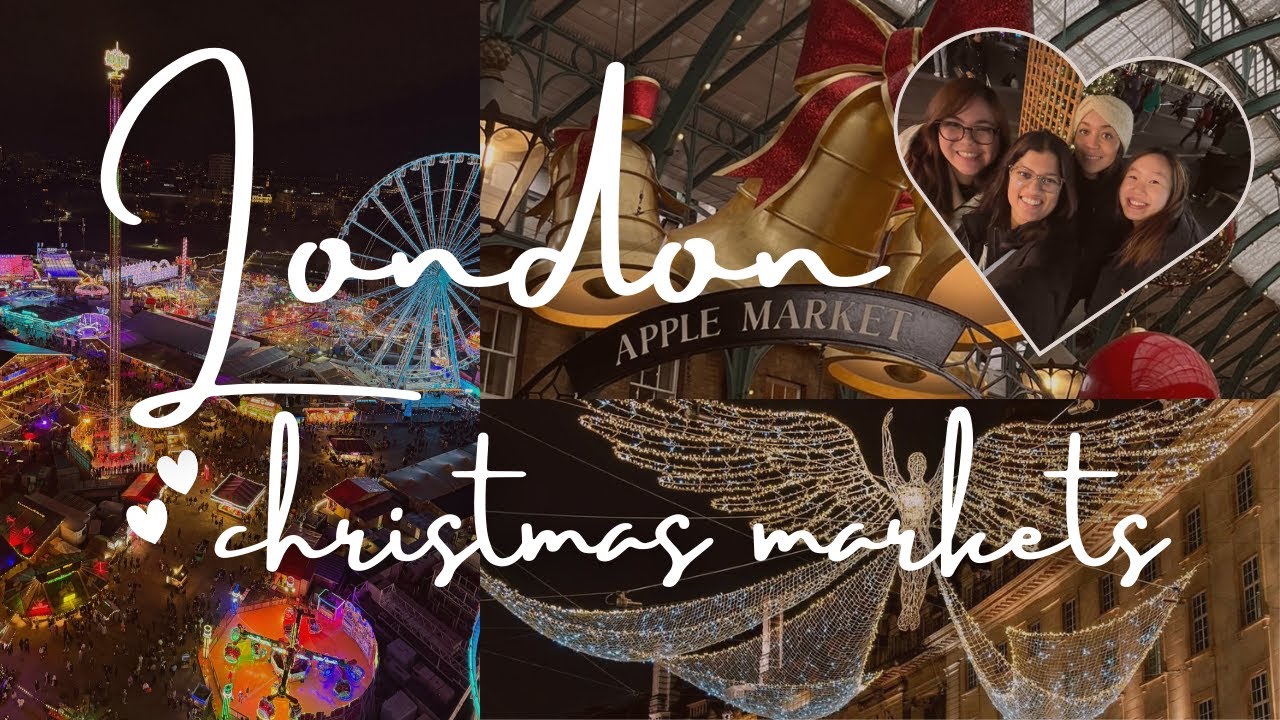 going to every christmas market in London 🎄🎀❄️⛸️