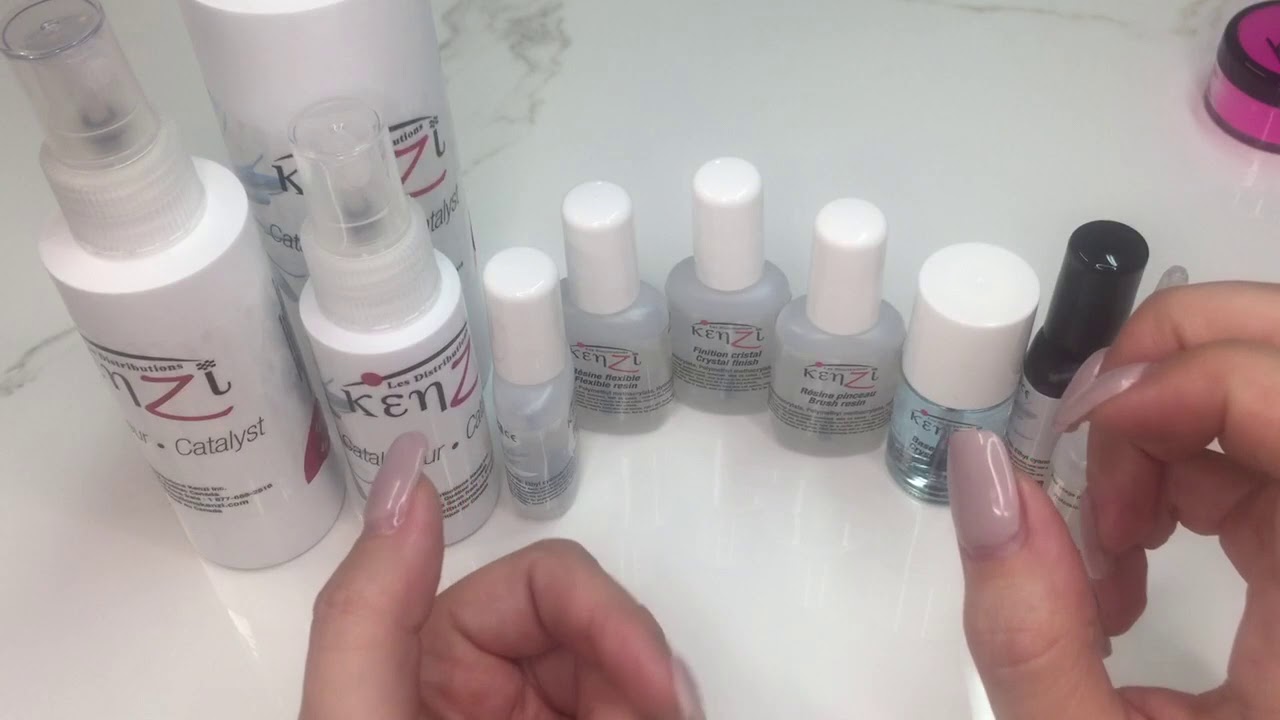 Tutoriel Résine et poudres Kenzi et Kloé