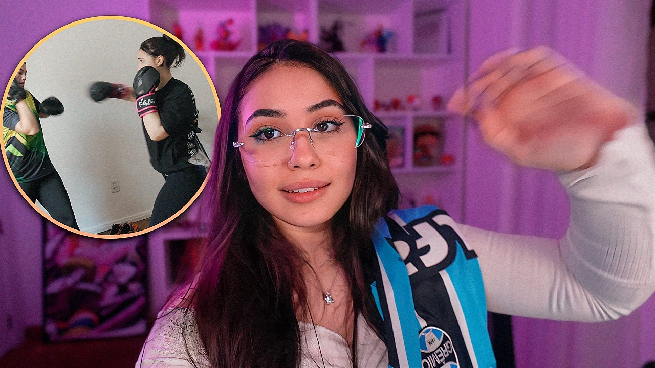 final de semana de uma streamer