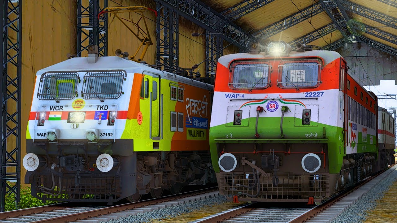 Bhavnagar Terminus - Kakinada Port Weekly Express Train Journey || Parallel Run + Overtake