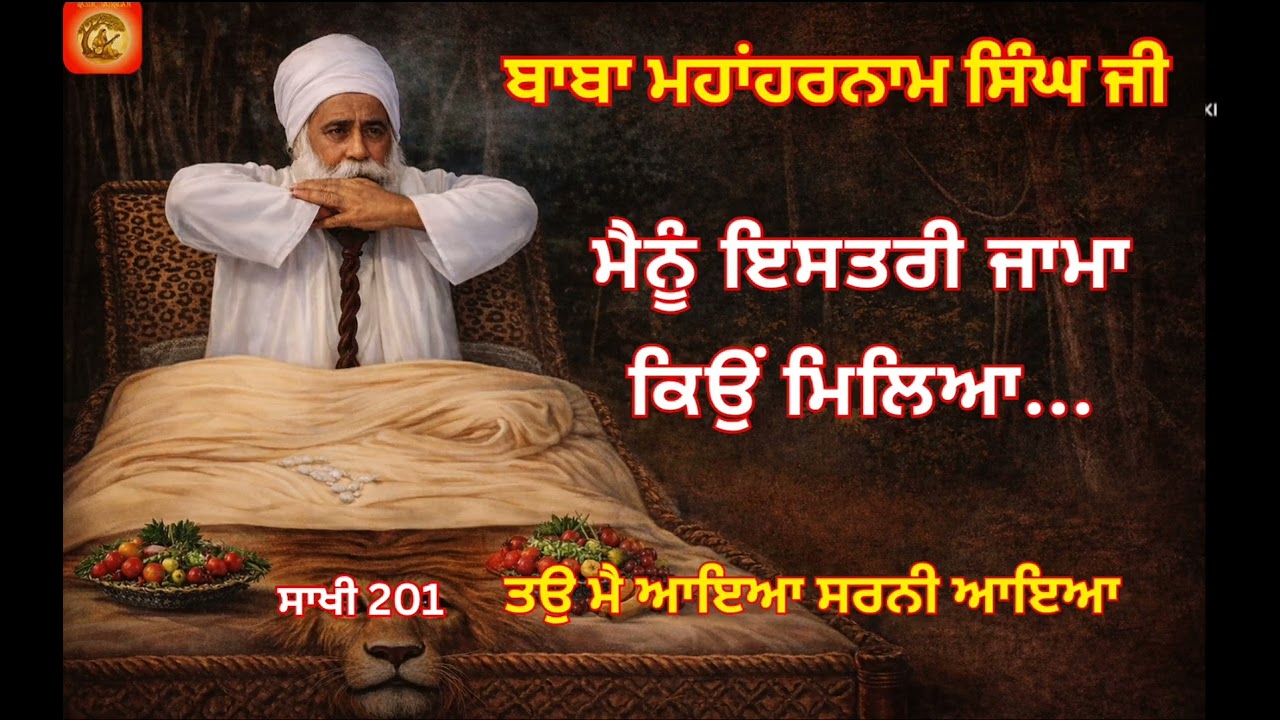 Baba MahaHarnam Singh Ji. Bhucho Kalaan. BHAG-7.Sakhi-201,202,203.Baba Nand Singh Ji de Murshad 