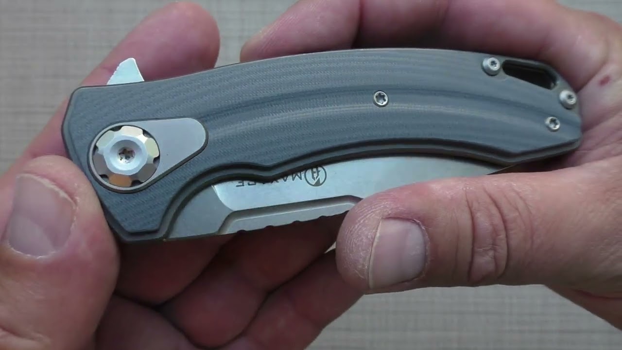 M390 вдвое дешевле. Нож BALANCE-M Maxace Knives