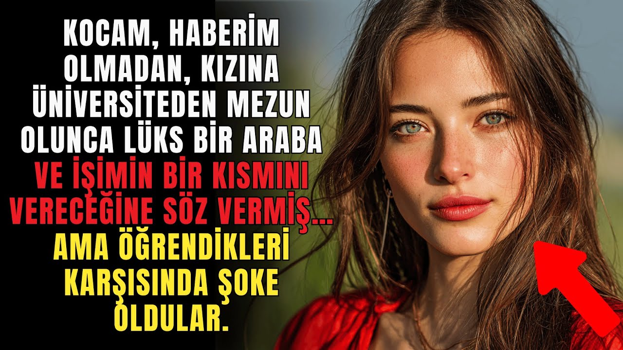 Kocam, haberim olmadan, kızına üniversite sonrası lüks bir araba ve işimin bir kısmını vaat etmiş…