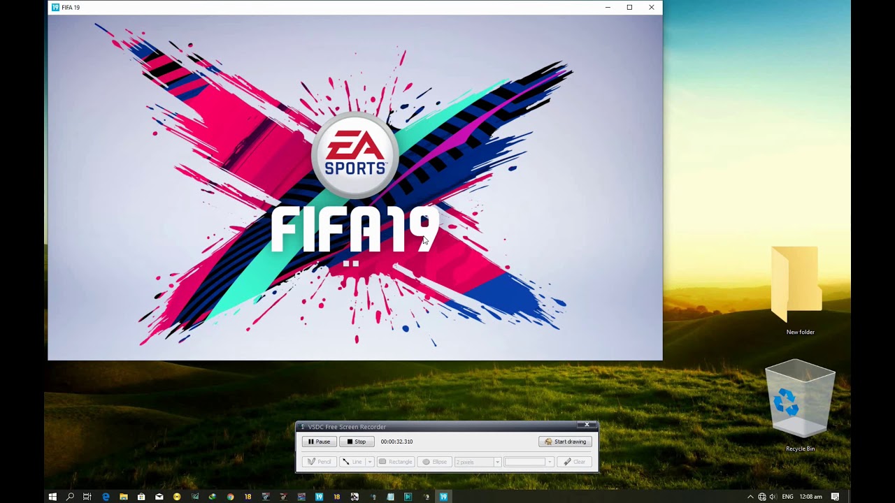 How to fix FIFA 19 stucked at loading screen. No downloads . 100 % work