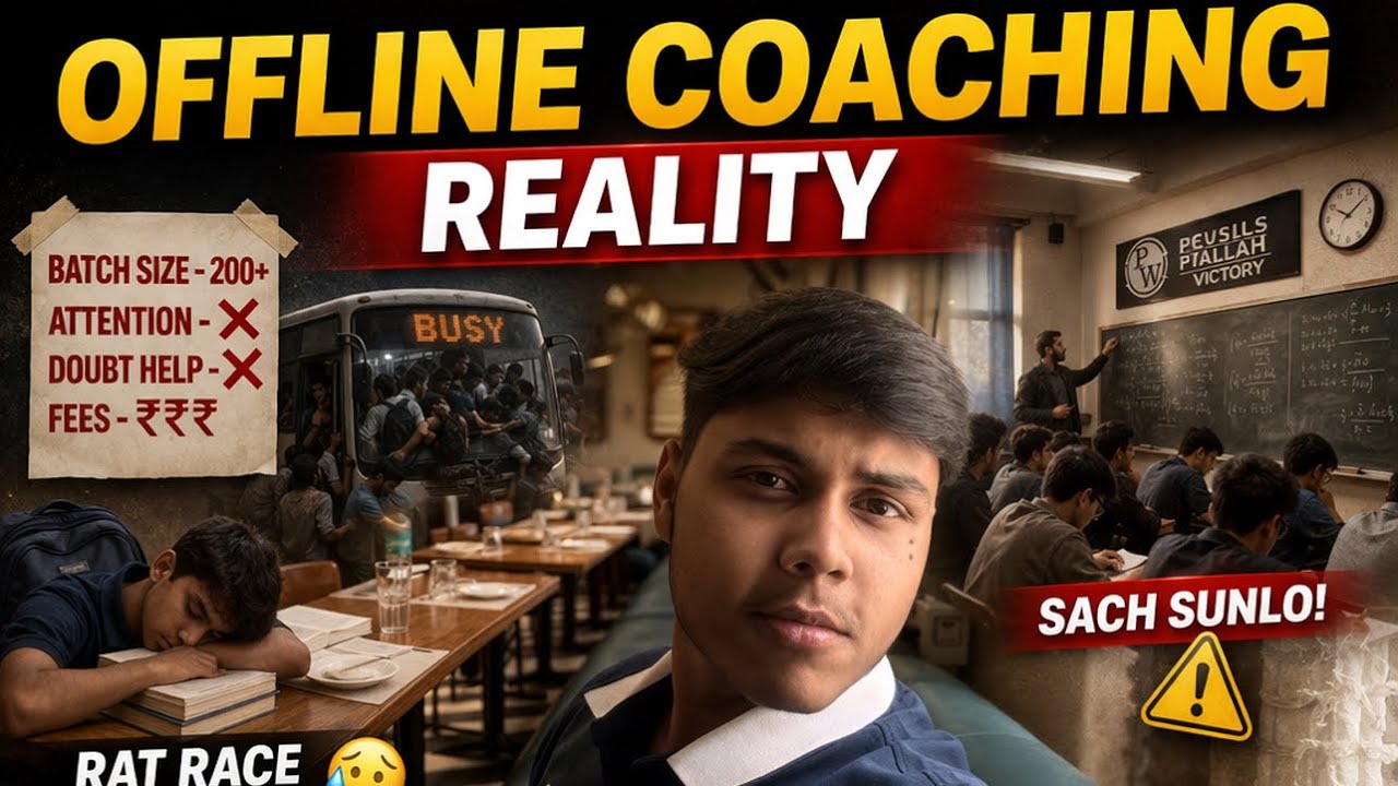 PW Vidyapeeth Ranchi Tour 🔥 Reality of Offline Coaching | Worth It for JEE/NEET 2026?