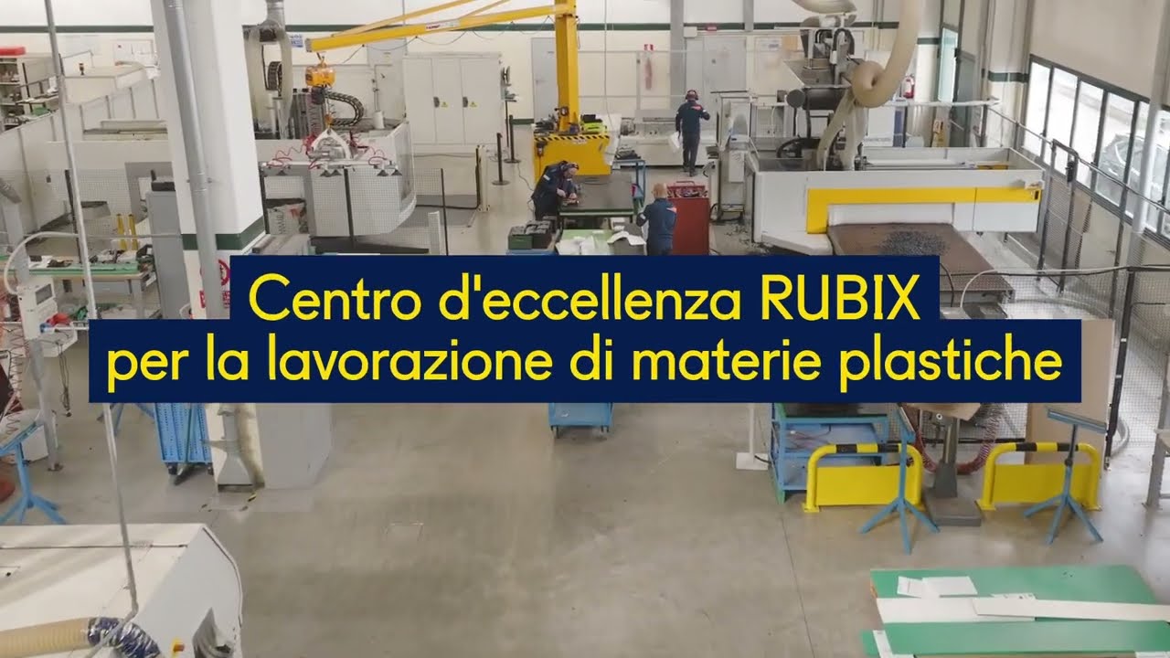 Lavorazione materie plastiche | Centro di Eccellenza Rubix