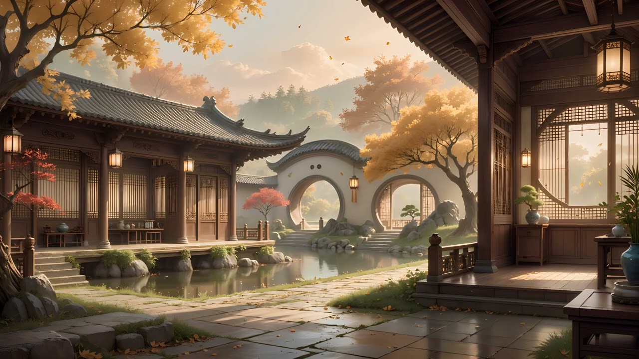 The Scholar&rsquo;s Autumn &mdash; Ancient Chinese Library Ambient Music for Study & Reflection (~2 Hours)