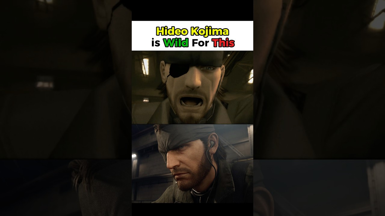 Hideo Kojima is Wild For This - Metal Gear Solid Delta