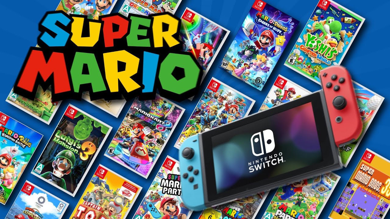 Todos los juegos de Mario para Nintendo Switch