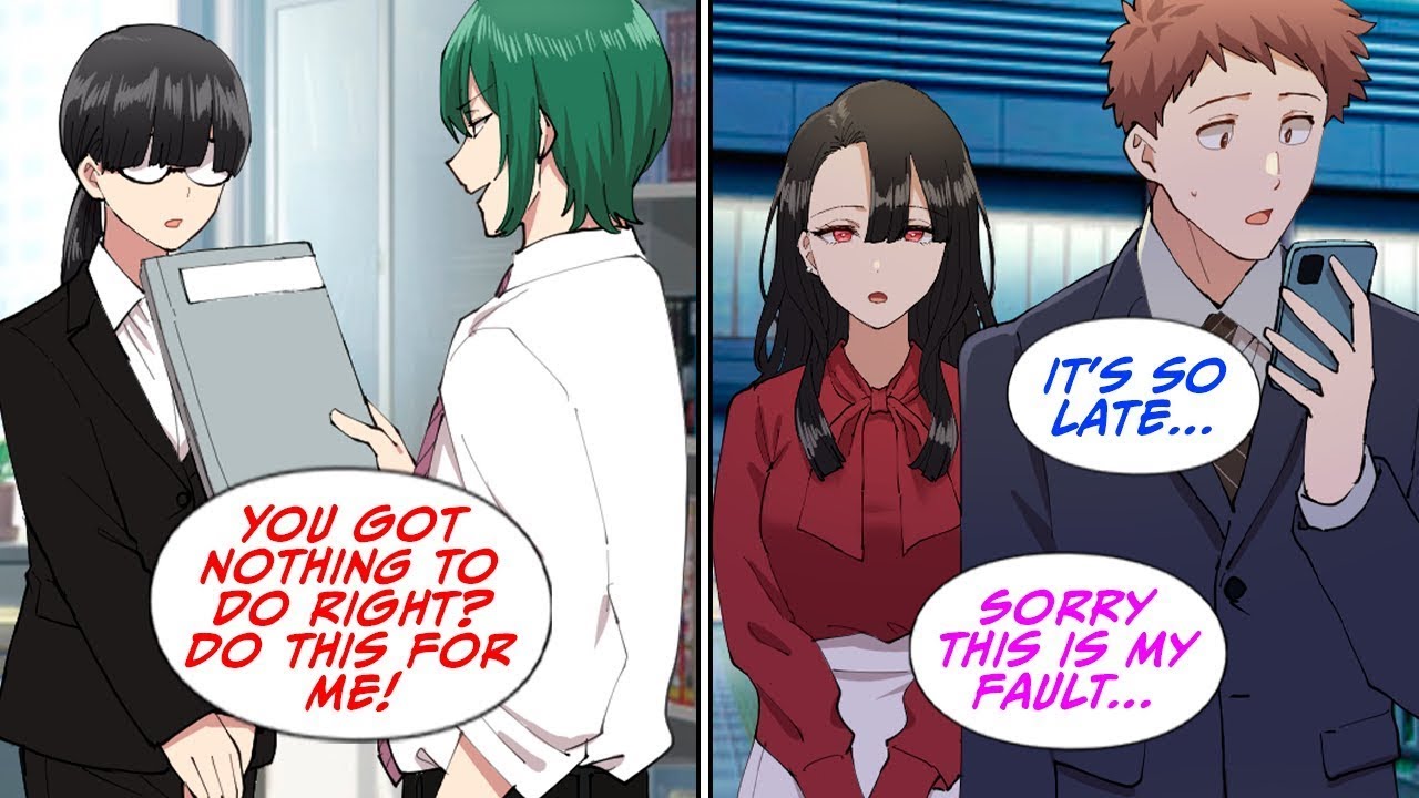 This guy kept looking down on the new girl, but then… [Manga Dub]