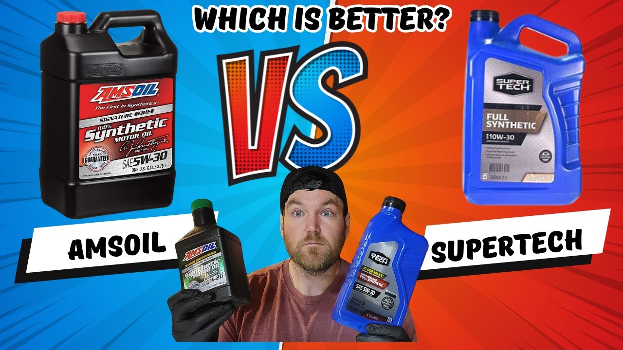 Моторные масла Amsoil и Supertech: какое из них следует использовать?