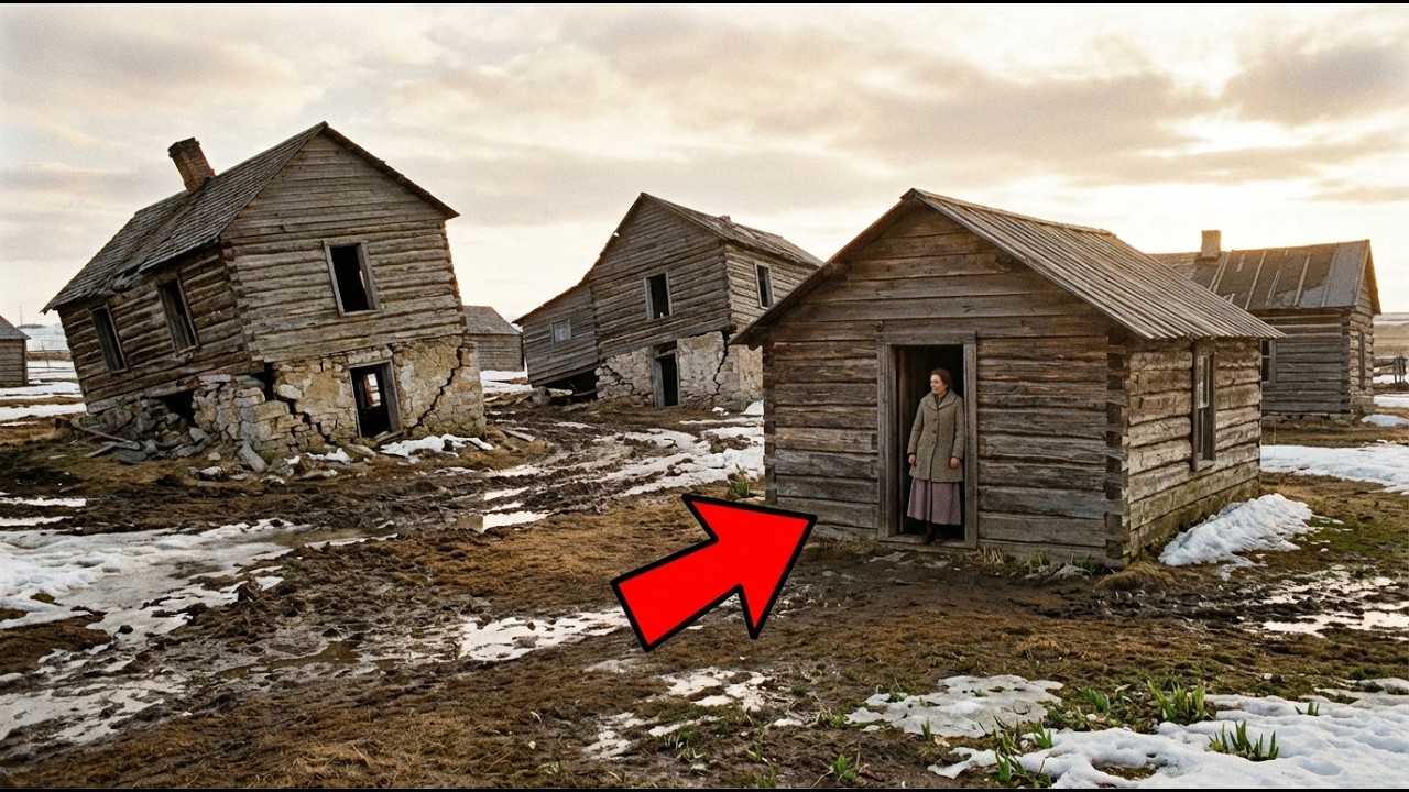 Her Shelter Had No Foundation — Until the Thaw Shifted Every Other Cabin Off Its Base
