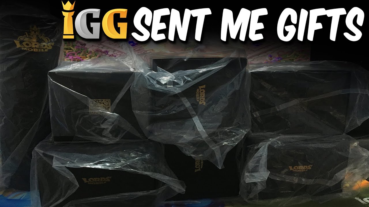 IGG Sent ME GIFTS - Lords Mobile Merchs