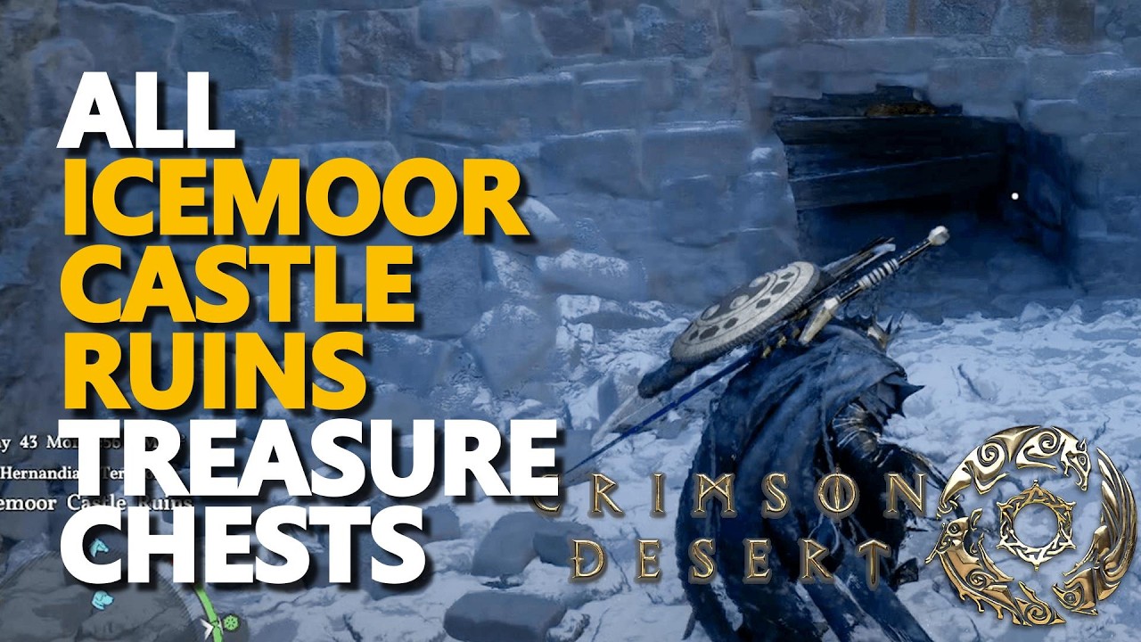 All Icemoor Castle Ruins Treasure Chests Crimson Desert