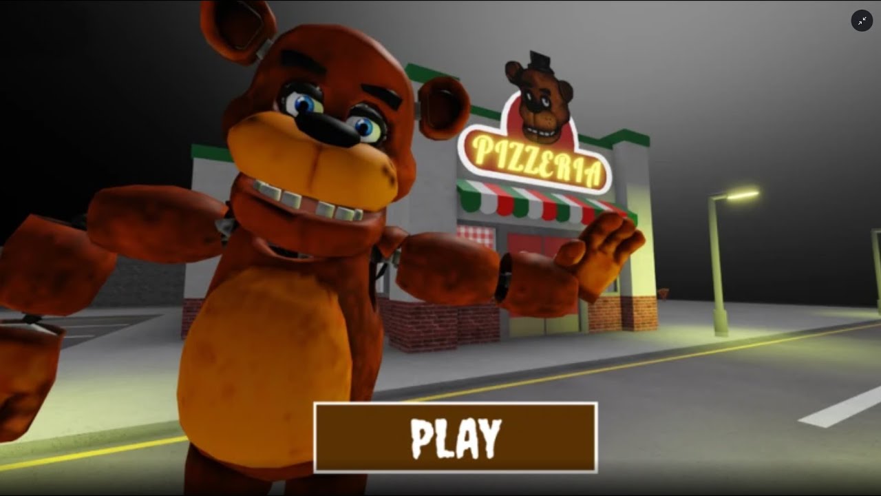 FREDDY'S PIZZERIA RUN OBBY ROBLOX