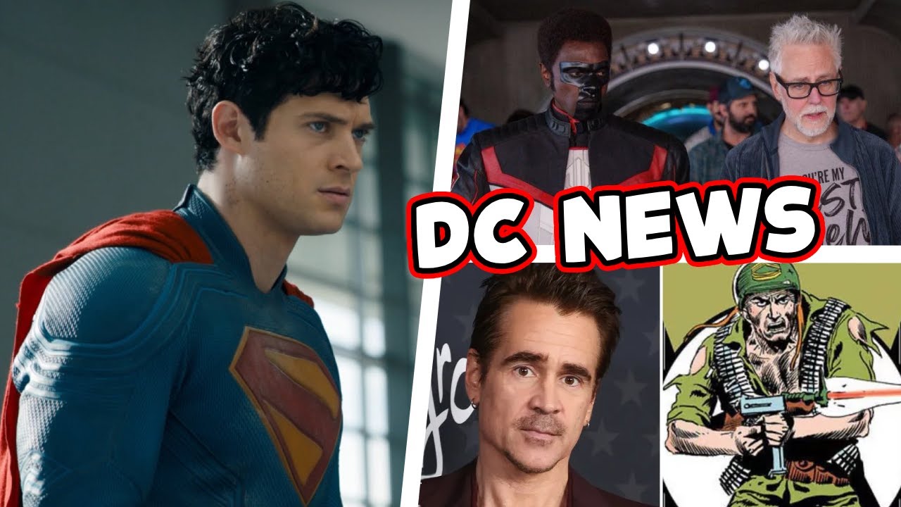 NEW Looks at Superman Movie Reboot! BIG Change to Upcoming DC Universe Movie and MORE DC News!