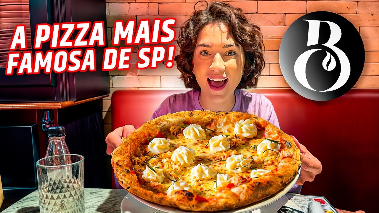 FUI NA PIZZARIA MAIS FAMOSA DE SP!