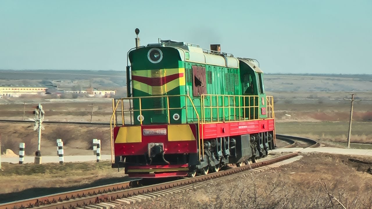 Тепловоз резервом. ЧМЭ3-4080 /УЗ/. Бессарабка
