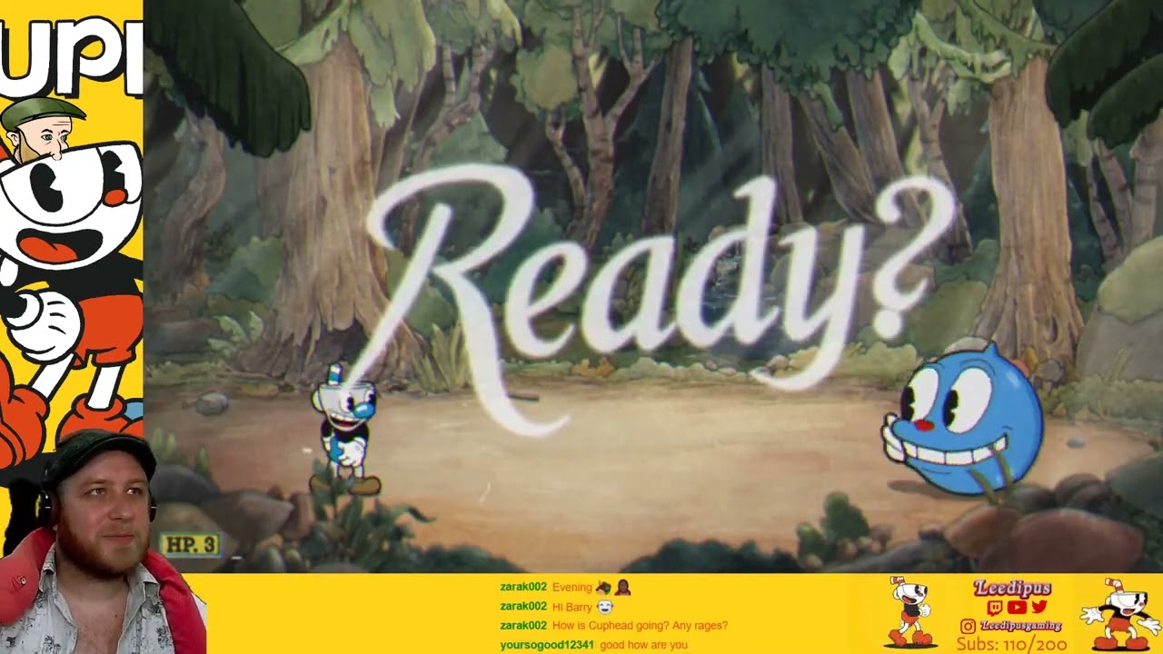 (3of4) Cuphead - Full First Playthrough - Leedipus Uncut