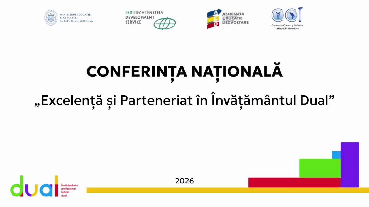 Conferința Națională „Excelență și Parteneriat în Învățământul Dual”