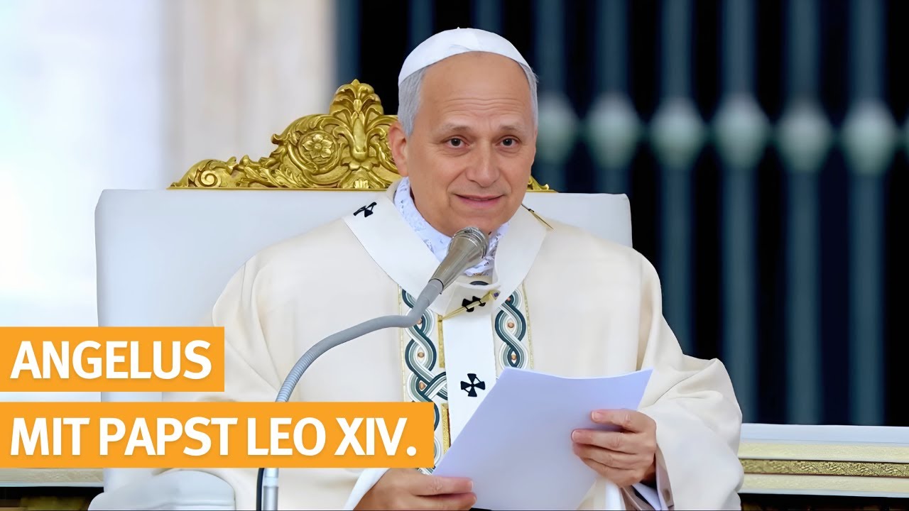 Angelusgebet geführt von Papst Leo XIV., Petersplatz im Vatikan - 15.03.2026