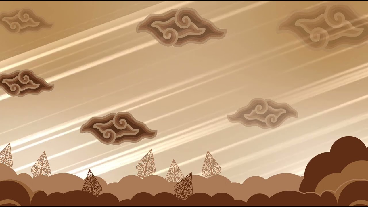 Loop background  ala ala batik/wayang easy worship